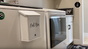 Lint Bin - Magnetic Modern Farmhouse Lint Bin by A.J.A. & MORE