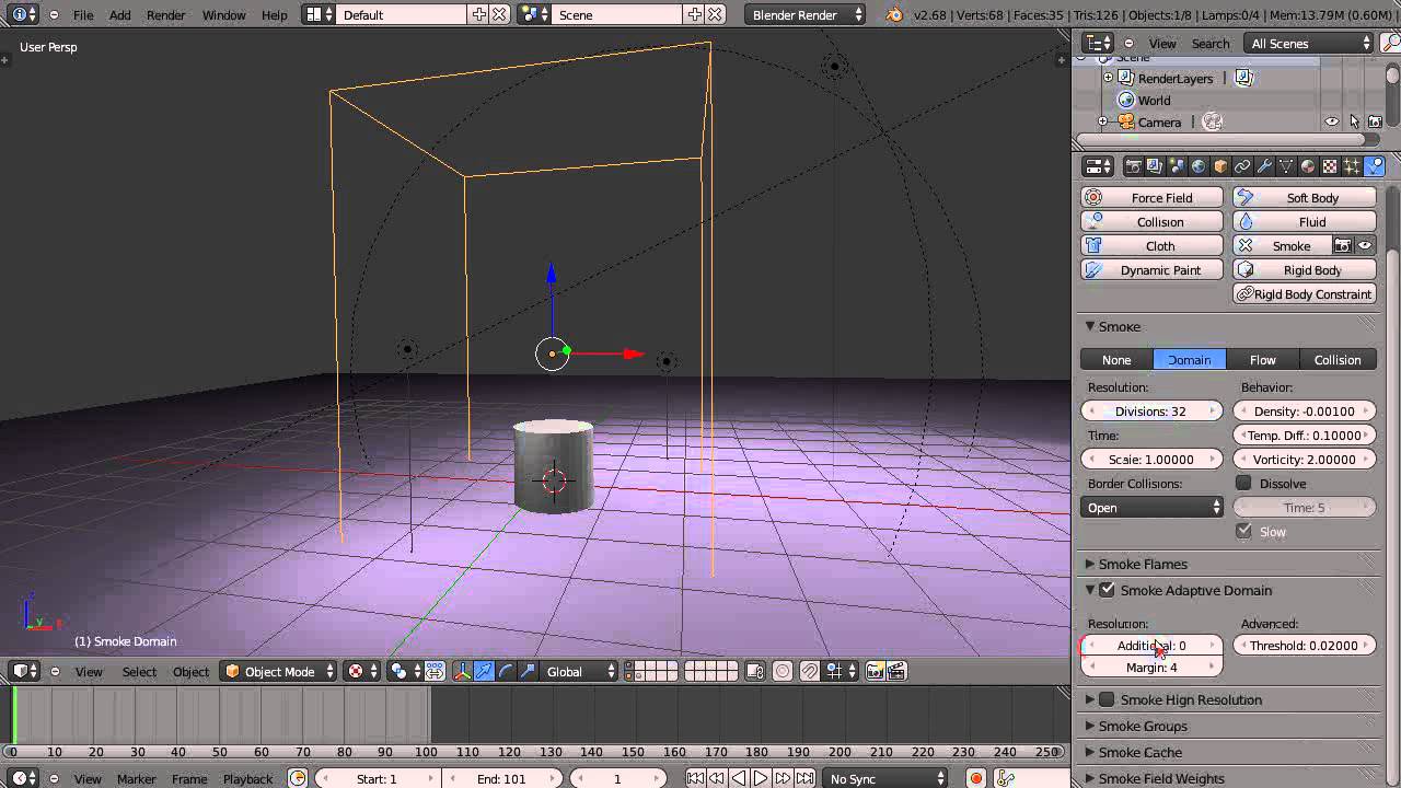 Blender - Significant Performance Gains with Domain -