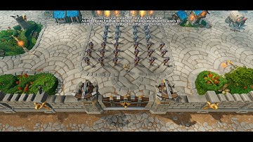 Dungeons 3 walkthrough part 11. Once Upon a Catapult