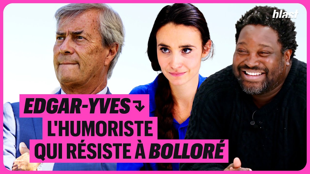 ⁣EDGAR-YVES, L’HUMORISTE QUI RÉSISTE À BOLLORÉ