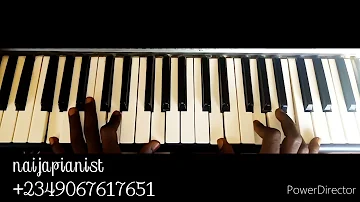 ah ah eh worship chant - piano tutorial chord progression _apostle Michael orokpo