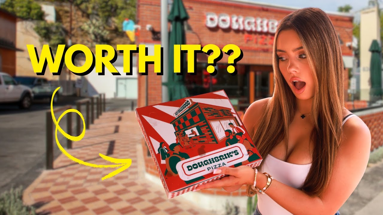 My First Time Trying David Dobrik's Famous LA Pizza!