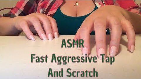 ASMR Aggressive Fast Tap And Scratch