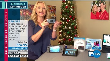 Net10 Moxee Hotspot with 10GB Data for 1 Year and Power ...