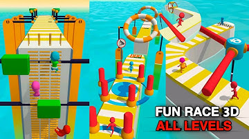 FUN RACE 3D GAMEPLAY WORKTHROUGH PART1 ALL LEVELS