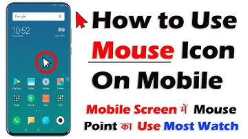 How to use mouse pointer on mobile screen |❤️| How To install Mouse IN Android Without USB Mouse App