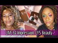 LIVE COLLAB with @Vikeejeah  |NEW BLACK-OWNED CLEAN BEAUTY BRAND - LYS Beauty 1st Impressions