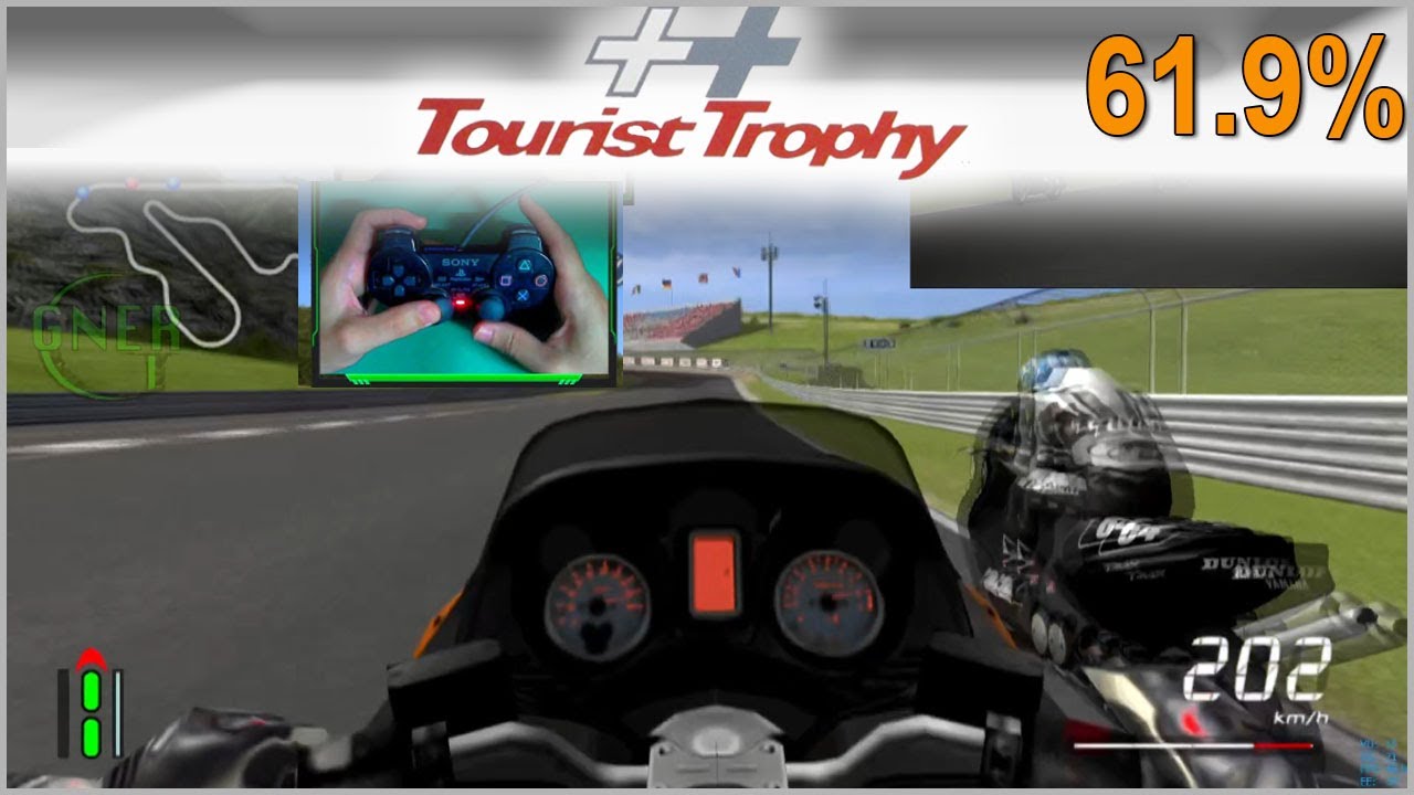 TOURIST TROPHY:PS2 TT Racing Corrida de moto Gamer minha análise