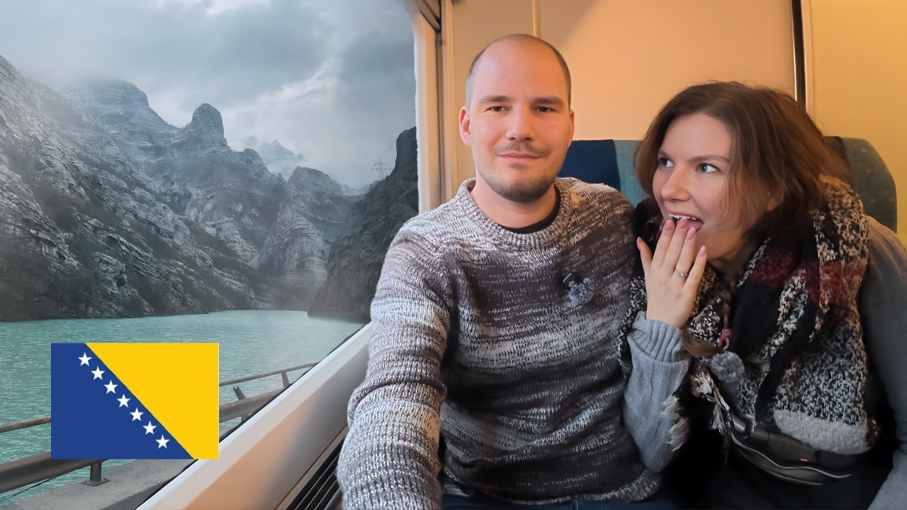 Diese Bahnstrecke hat uns schockiert 😱 | Von SARAJEVO nach MOSTAR!
