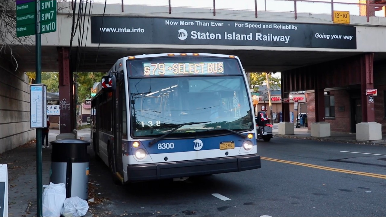 NYCT Bus: 2015 Novabus LFS' #8285 and #8300 on the S79 SBS at Richmond ...