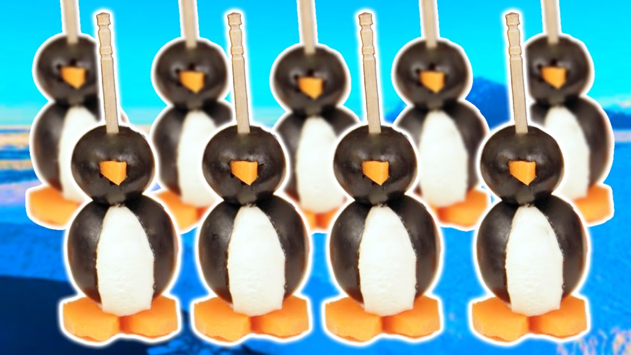 SOCIALLY AWKWARD PENGUIN APPETIZERS  NERDY NUMMIES