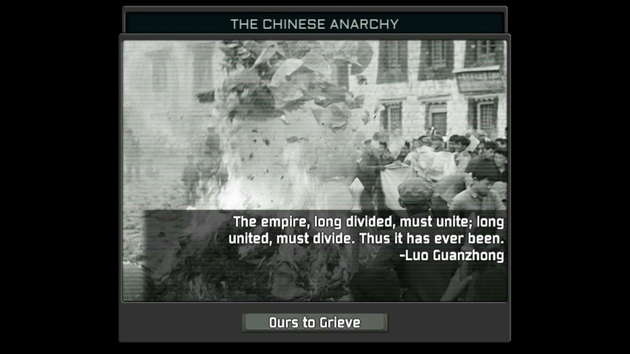 TNO Custom Super Event: The Chinese Anarchy (Great Asian War)