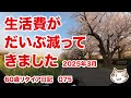生活費がだいぶ減ってきました（3月の家計簿）【60歳リタイア日記075】
