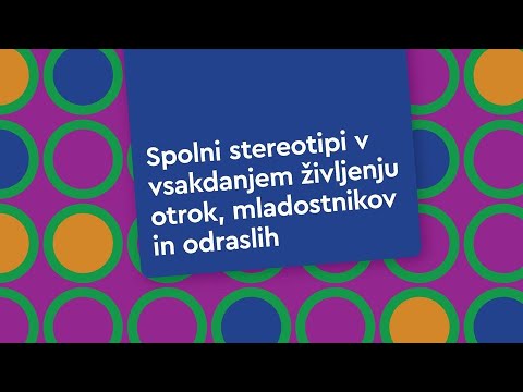 Spolni stereotipi v medijih in njihov vpliv na otroke