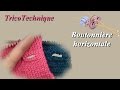 Tuto tricot  boutonnire horizontale