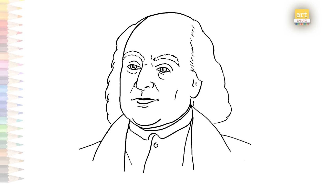 Jeremy Bentham drawings | Portrait sketches | How to draw Jeremy ...