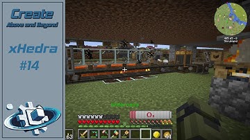 Create Above and Beyond E14 Mechnical Crafting, Nether Vine Farming and Mechanical Crafting