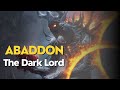 The demon abaddon the dark lord of the underworld