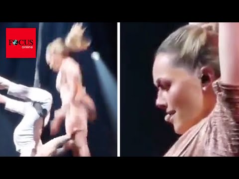 Helene Fischer Verletzt Sich Bei Trapeznummer Und Verlässt Blutend Die Bühne