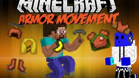 Minecraft Mod Showcase - ARMOR MOVEMENT!