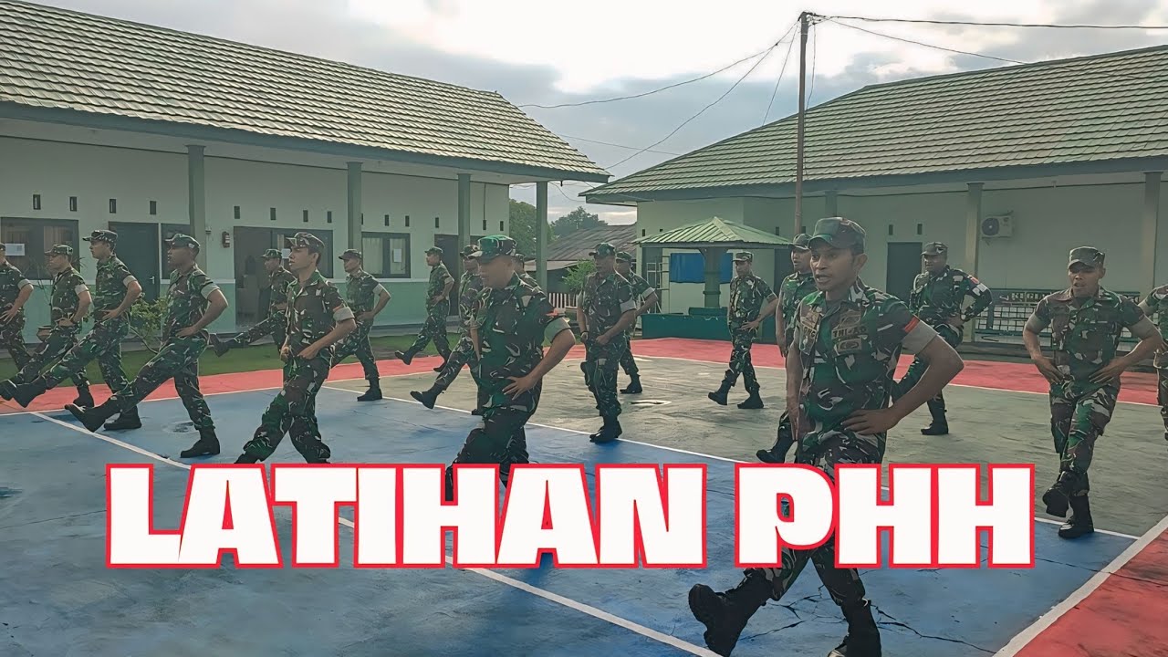 LATIHAN PHH TANPA TAMENG | KODIM 1505 TIDORE...