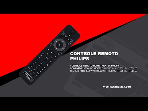 Controle Remoto Home Theater Philips HTS3181 / HTS3510 / HTS3520 / HTS3576 / HTS3578W / HTS5520