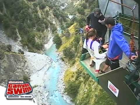 Canyon Swing 1 The Chair Queenstown New Zealand Youtube