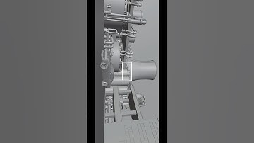 Dodge Challenger Blender Car Animation #blender #cgi #shorts