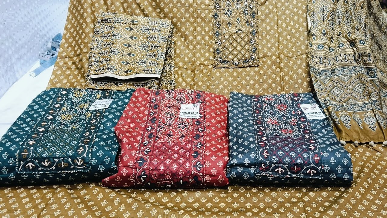 Premium कॉटन के सूट 😱 पक्के रंग 💯 के साथ ब्रांडेड सूट 👌 order no 📱8708387639