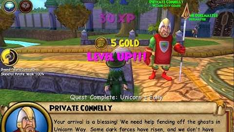 Wizard 101 Walkthrough Part 2: End of Tutorial and The Lost Souls.