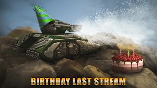 My 19th Birthday - Last Live Stream Tanki Online on my channel