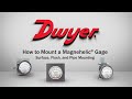 How To Surface Flush Or Pipe Mount A Magnehelic Gage How To Surface Flush Or Pipe Mount A Magnehelic Gage