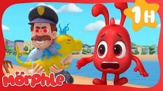 morphle saves city robofreeze morphle 1 hr moonbug kids