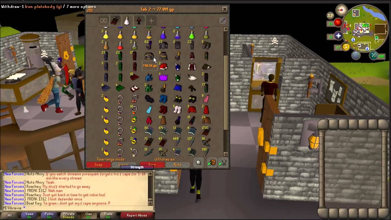 OSRS Bank video 100M MADE IN LESS THAN A WEEK! (pking) MI Vibravia