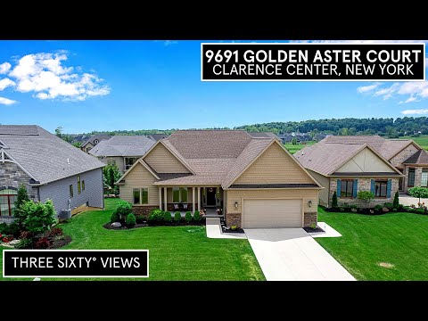 9691 Golden Aster Ct, Clarence Center, NY home video tour