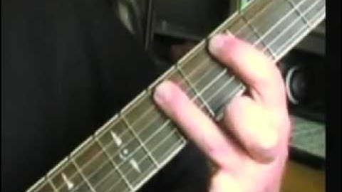 Techniques With Todd #30 - Pentatonic Open String Rock Guitar Licks