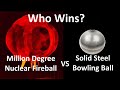 Can A Metal Bowling Ball Survive Inside a Nuclear Explosion?