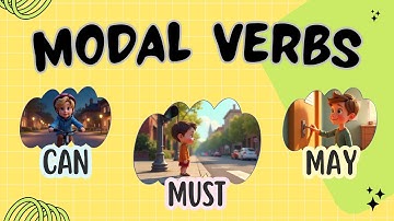 Modal Verbs Song | Can, May, Must, Should explained with music