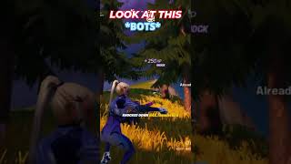 What Spectating an actual *BOT* in Fortnite Looks Like 😦 #shorts