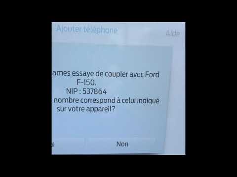 Comment connecter un téléphone Android en Bluetooth sur écran tactile Ford