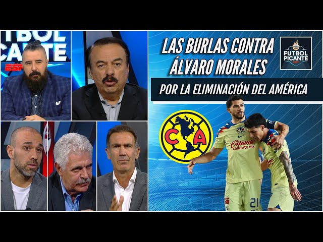 LAS BURLAS contra ÁLVARO MORALES por la eliminación del AMERICA en la CONCACAF | Futbol Picante