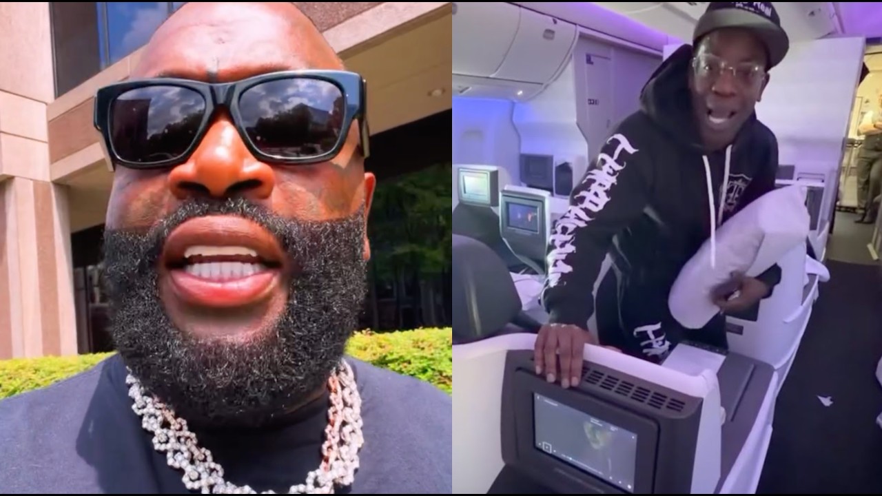 Rick Ross Responds After Uncle Murda Claims He Caught Him Lacking On An Economy Flight!
