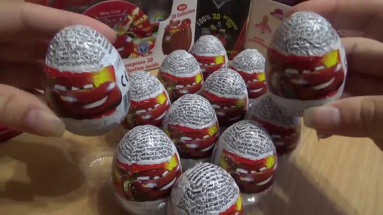 Киндер сюрприз машина