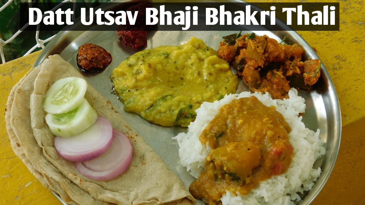 ಉತ್ತರಕರ್ನಾಟಕದ ದತ್ತ ಉತ್ಸವ ಸ್ಪೆಷಲ್ ಭಾಜಿ ಭಾಕ್ರಿ ಥಾಲಿ|Uttarkarnataka Special Bhaji Bhakri Thali|kannada