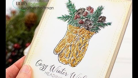 Unity Quick Tip: Coloring with Nuvo Drops Mitten Edition