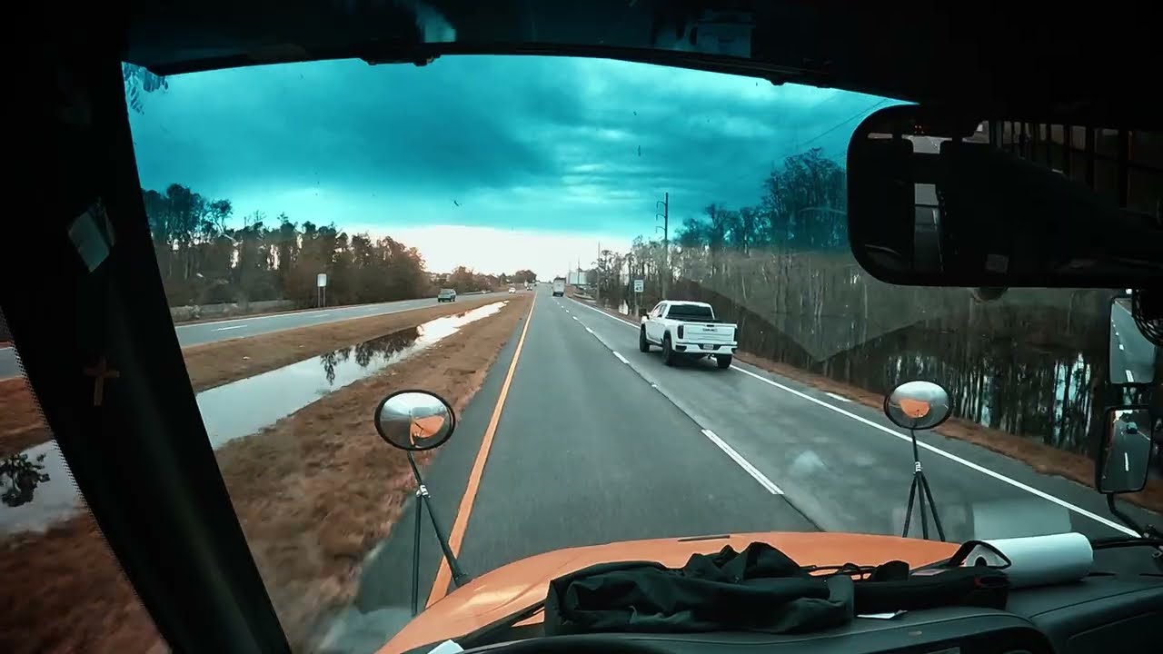 Let's Drive POV: ENGINE BRAKE SOUND - 2012 Thomas C2 (11-8-24)