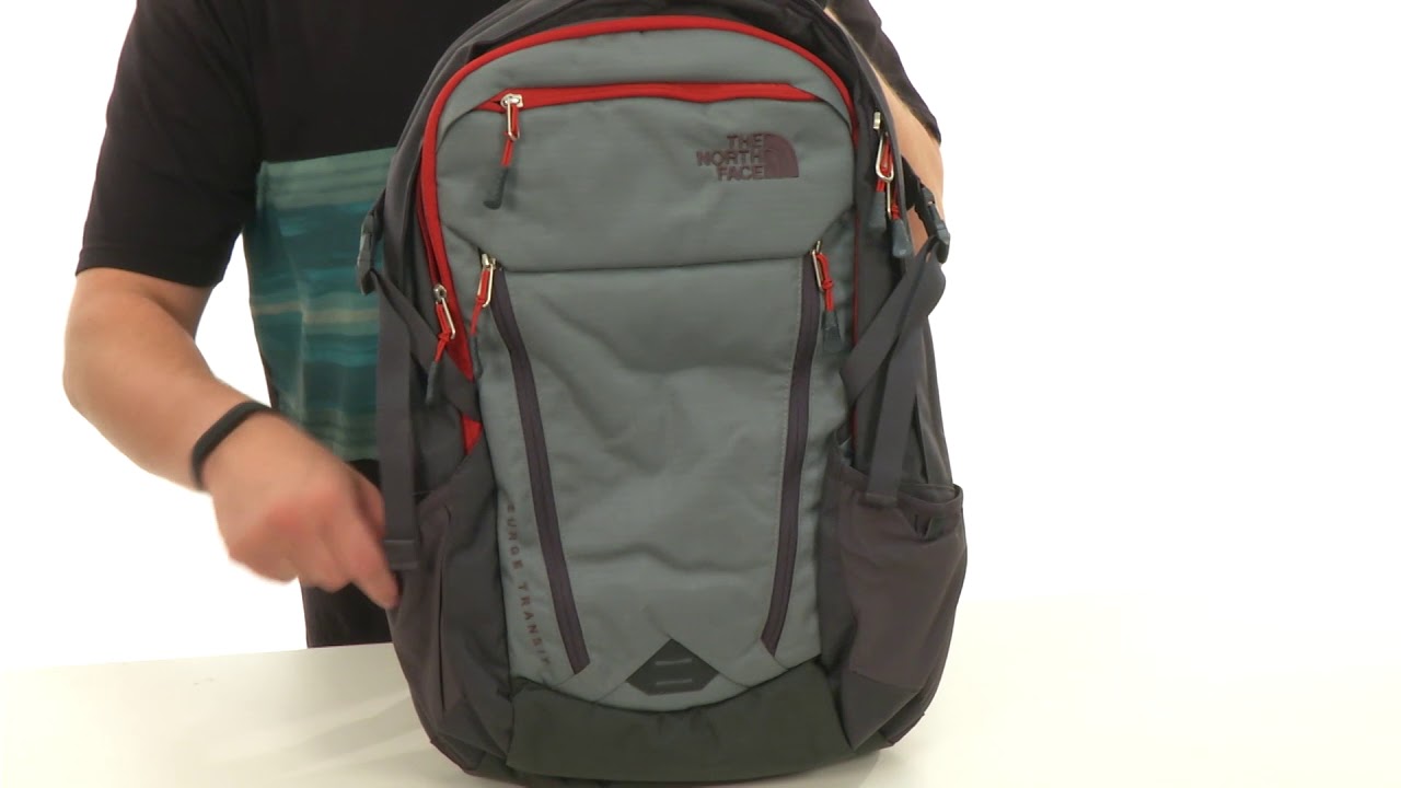 North Face Surge Transit Backpack SKU: 8858024 - YouTube