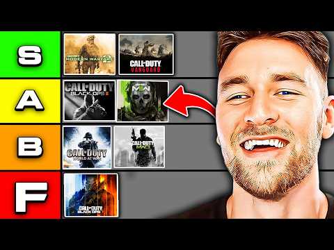 Ranking EVERY COD in One Video (don't roast me)