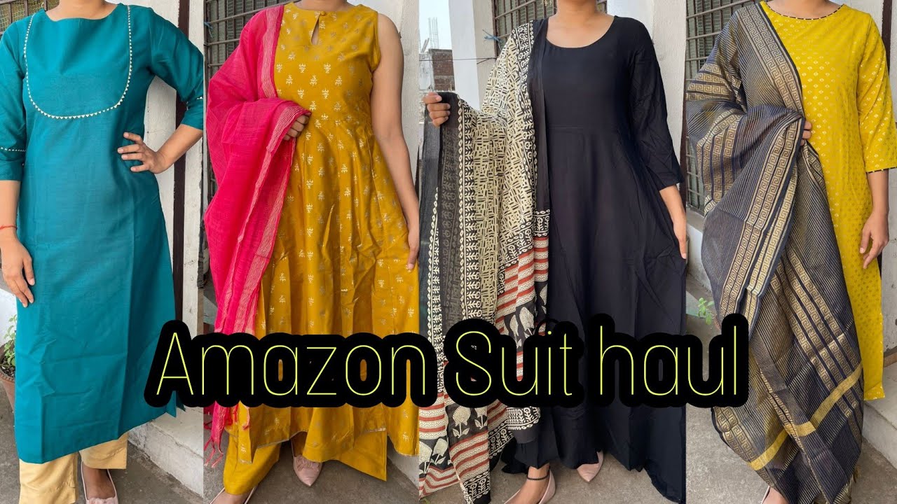 Amazon Suit set haul/Upto 80 off/Janasya suit set haul YouTube