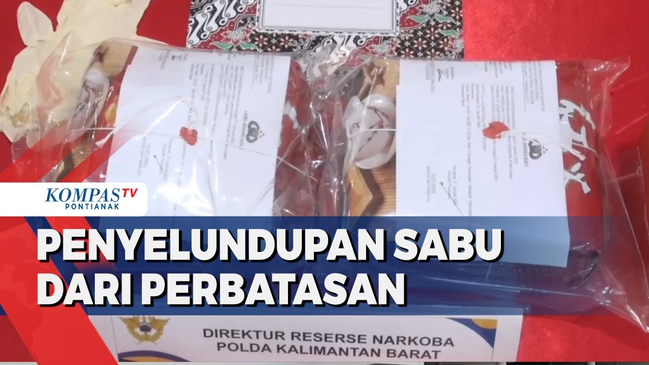 Polda Kalbar Gagalkan Penyelundupan 2 KG Sabu di Perbatasan RI-Malaysia
